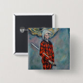 Paul Cezanne - Harlequin Button (Vorne & Hinten)