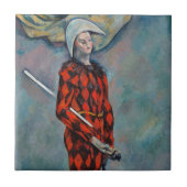 Paul Cezanne - Harlequin Fliese (Vorderseite)