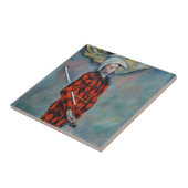 Paul Cezanne - Harlequin Fliese (Seite)