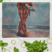 Paul Cezanne - Harlequin Geschirrtuch (Gefaltet)