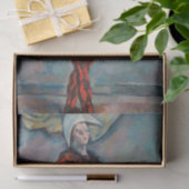 Paul Cezanne - Harlequin Seidenpapier (Geschenk)