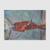 Paul Cezanne - Harlequin Seidenpapier (Vorderseite)