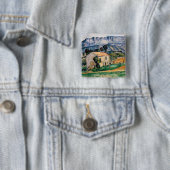 Paul Cezanne - Haus in der Provence Button (Beispiel)