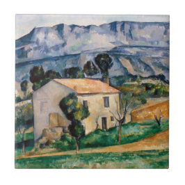 Paul Cezanne - Haus in Provence Fliese