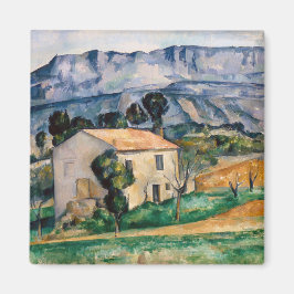 Paul Cezanne - Haus in Provence Magnet
