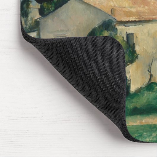 Paul Cezanne - Haus in Provence Mousepad (Ecke)