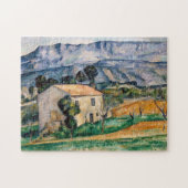 Paul Cezanne - Haus in Provence Puzzle (Horizontal)