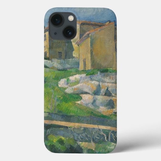 Paul Cezanne | Häuser in der Provence: Riaux V Case-Mate iPhone Hülle (Rückseite)