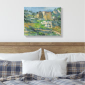 Paul Cezanne | Häuser in der Provence: The Riaux V Leinwanddruck (Insitu (Schlafzimmer))