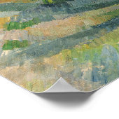 Paul Cezanne | Häuser in der Provence: The Riaux V Poster (Ecke)