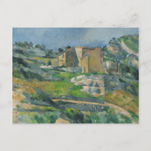 Paul Cezanne   Häuser in der Provence: The Riaux V Postkarte