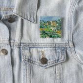 Paul Cezanne - Häuser in Provence, Riaux Valley Button (Beispiel)