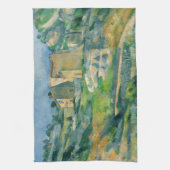 Paul Cezanne - Häuser in Provence, Riaux Valley Geschirrtuch (Vertikal)