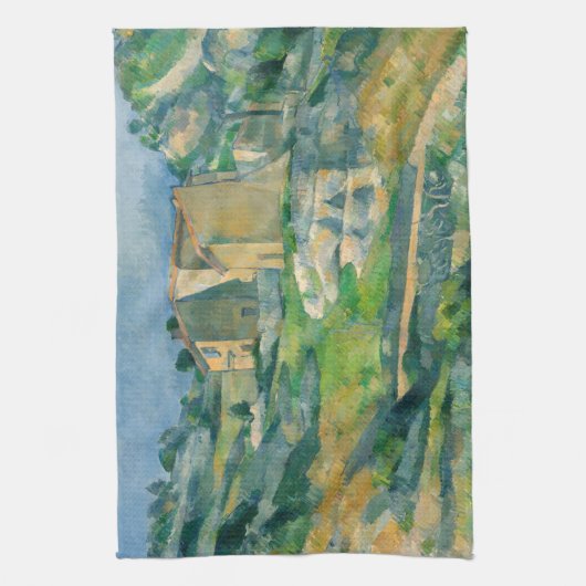 Paul Cezanne - Häuser in Provence, Riaux Valley Geschirrtuch (Vertikal)