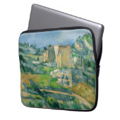 Paul Cezanne - Häuser in Provence, Riaux Valley Laptopschutzhülle (Vorderseite Links)