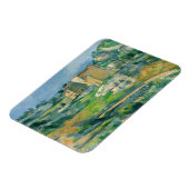 Paul Cezanne - Häuser in Provence, Riaux Valley Magnet (Linke Seite)