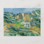 Paul Cezanne - Häuser in Provence, Riaux Valley Postkarte (Vorderseite)
