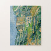 Paul Cezanne - Häuser in Provence, Riaux Valley Puzzle (Vertikal)