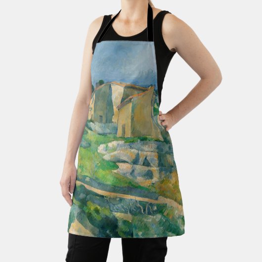 Paul Cezanne - Häuser in Provence, Riaux Valley Schürze (InSitu)