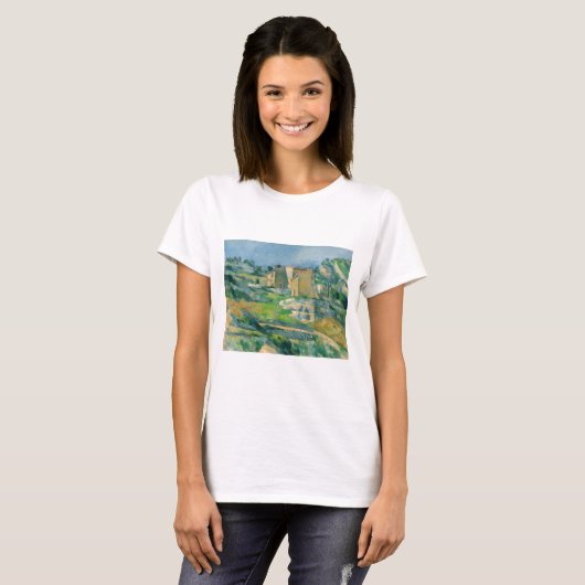 Paul Cezanne - Häuser in Provence, Riaux Valley T-Shirt (Vorne ganz)
