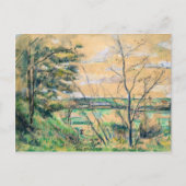 Paul Cezanne im Oise Valley Postkarte (Vorderseite)