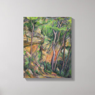 Paul Cezanne im Park des Chateaus Noir, c.1896 Leinwanddruck