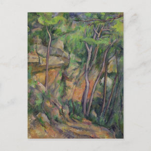 Paul Cezanne Im Park des Schlosses Noir, c.1896 Postkarte