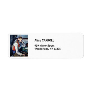 Paul Cezanne - Junge im Roten Westen