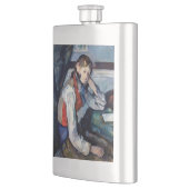 Paul Cezanne - Junge im Roten Westen Flachmann (Links)