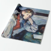 Paul Cezanne - Junge im Roten Westen Geschenkpapier (Ungerollt)