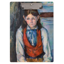 Paul Cezanne - Junge im Roten Westen