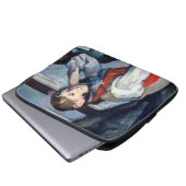 Paul Cezanne - Junge im Roten Westen Laptopschutzhülle (Vorne Knopf)