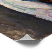 Paul Cezanne - Junge im Roten Westen Poster (Ecke)