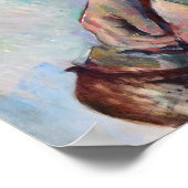 Paul Cezanne - Junge im Roten Westen Poster (Ecke)