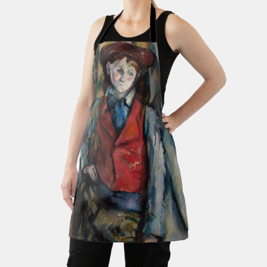 Paul Cezanne - Junge im Roten Westen Schürze (InSitu)
