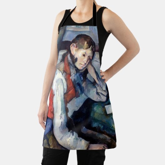 Paul Cezanne - Junge im Roten Westen Schürze (InSitu)