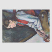 Paul Cezanne - Junge im Roten Westen Seidenpapier (Vorderseite)