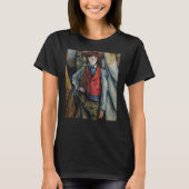 Paul Cezanne - Junge im Roten Westen T-Shirt (Vorderseite)