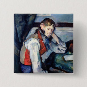 Paul Cezanne - Junge mit roter Weste Button