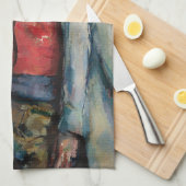 Paul Cezanne - Junge mit roter Weste Geschirrtuch (Viertel Falte)