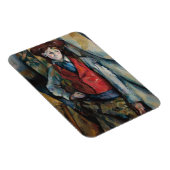 Paul Cezanne - Junge mit roter Weste Magnet (Rechte Seite)
