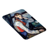 Paul Cezanne - Junge mit roter Weste Magnet (Rechte Seite)