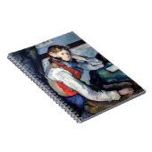 Paul Cezanne - Junge mit roter Weste Notizblock (Rechte Seite)