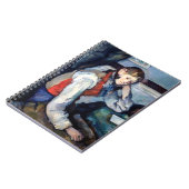 Paul Cezanne - Junge mit roter Weste Notizblock (Linke Seite)