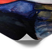 Paul Cezanne - Junge mit roter Weste Poster (Ecke)