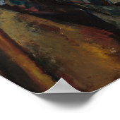 Paul Cezanne - Junge mit roter Weste Poster (Ecke)