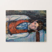 Paul Cezanne - Junge mit roter Weste Puzzle (Horizontal)