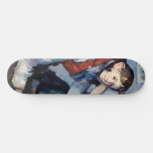 Paul Cezanne - Junge mit roter Weste Skateboard (Horizontal)