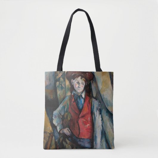 Paul Cezanne - Junge mit roter Weste Tasche (Vorderseite)