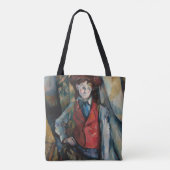 Paul Cezanne - Junge mit roter Weste Tasche (Rückseite)